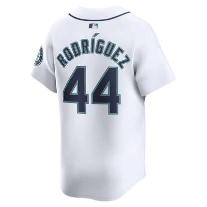 Seattle Mariners Julio Rodríguez Nike Home Limited Player Jersey - White MLB Team Jersey Baseball Fan Apparel