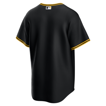 Pittsburgh Pirates Nike Alternate Replica Team Jersey - Black MLB Team Jersey Baseball Fan Apparel