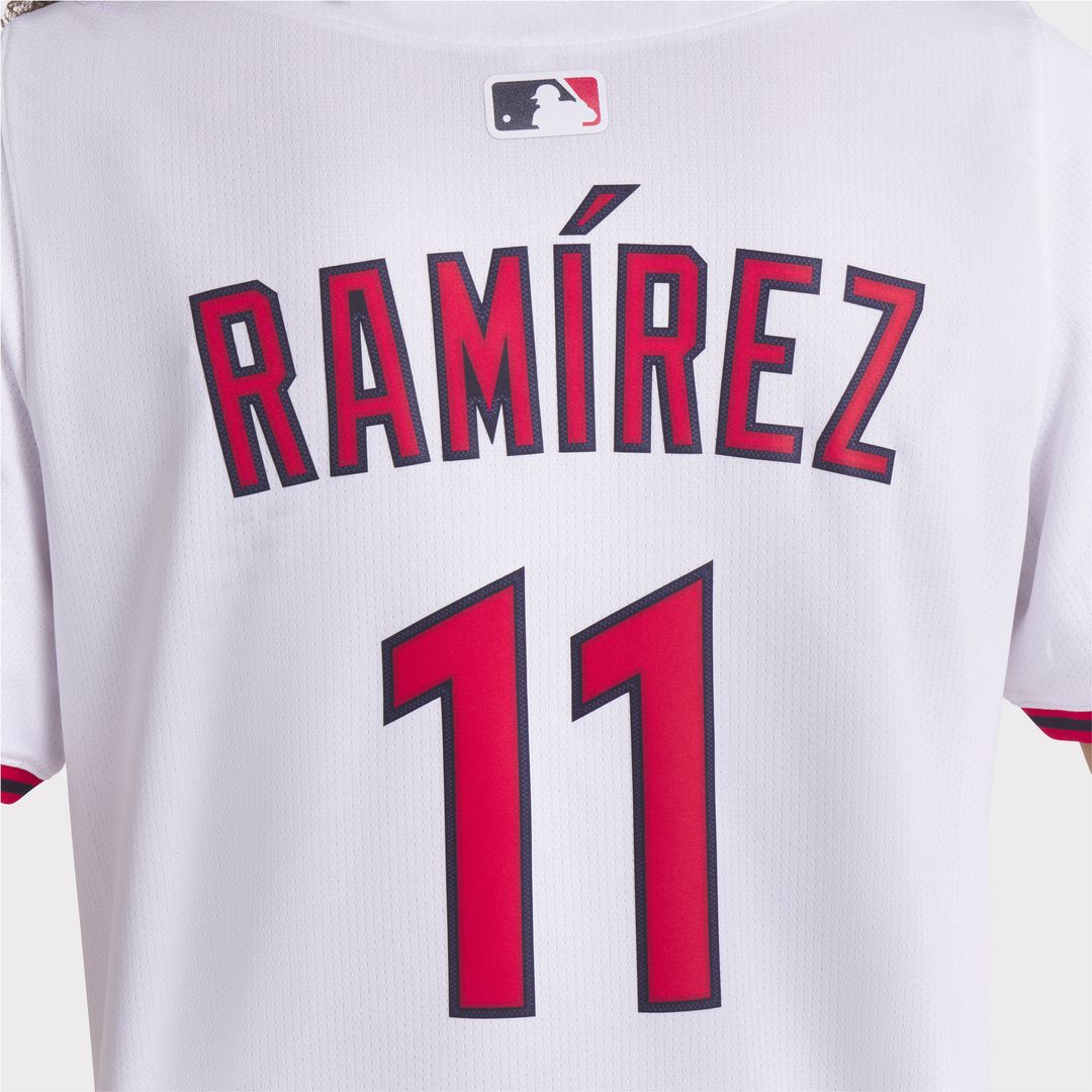 Cleveland Guardians José Ramírez Nike Women's Home Limited Player Jersey - White MLB Team Jersey Baseball Fan Apparel