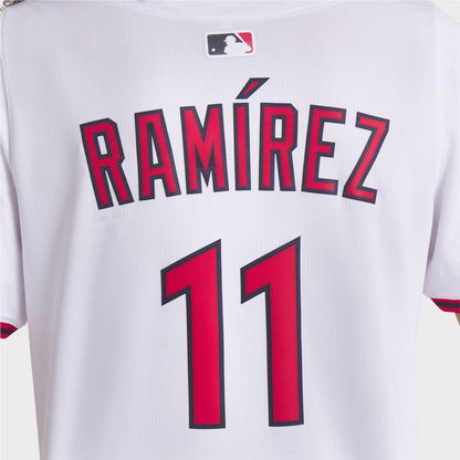 Cleveland Guardians José Ramírez Nike Women's Home Limited Player Jersey - White MLB Team Jersey Baseball Fan Apparel