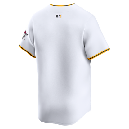 Pittsburgh Pirates Nike Home Limited Jersey - White MLB Team Jersey Baseball Fan Apparel
