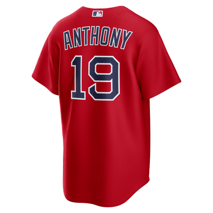 Boston Red Sox Roman Anthony Nike Alternate Replica Jersey - Red MLB Team Jersey Baseball Fan Apparel