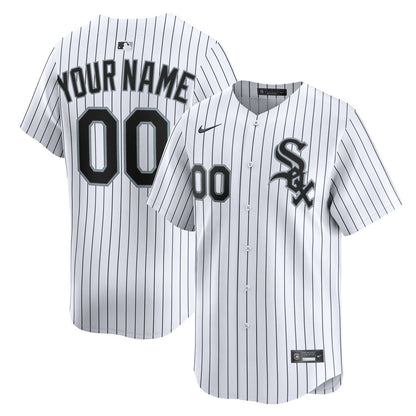 Chicago White Sox Nike Youth Home Custom Limited Jersey - White MLB Team Jersey Baseball Fan Apparel