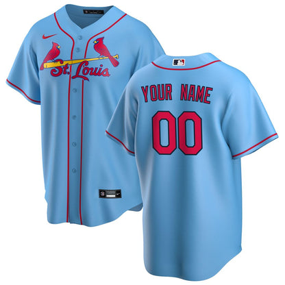 St. Louis Cardinals Nike Home Replica Custom Jersey - White MLB Team Jersey Baseball Fan Apparel