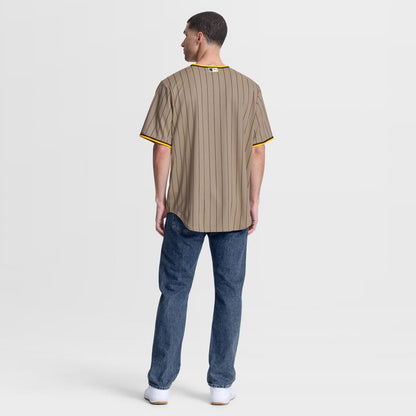 San Diego Padres Nike Alternate Replica Jersey - Sand MLB Team Jersey Baseball Fan Apparel