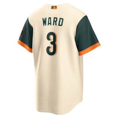 Baltimore Orioles Taylor Ward Nike 2026 City Connect Stadium Jersey - Cream MLB Team Jersey Baseball Fan Apparel