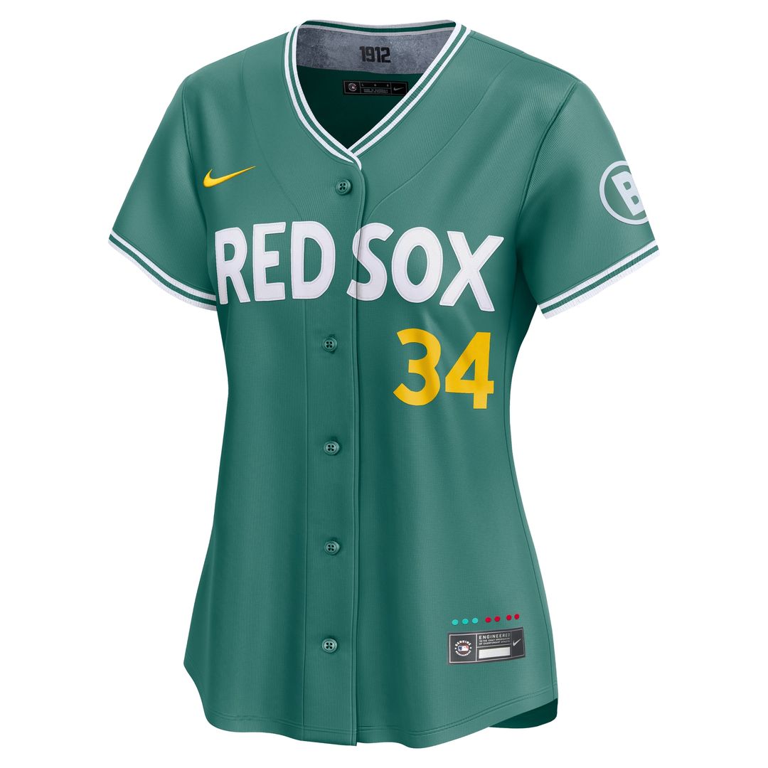 Boston Red Sox David Ortiz Nike Women's 2025 City Connect Limited Retired Player Jersey - Green MLB Team Jersey Baseball Fan Apparel