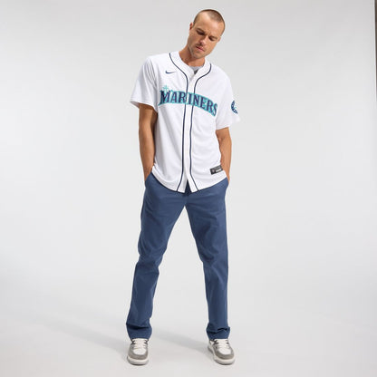 Seattle Mariners Cal Raleigh Nike Home Limited Player Jersey - White MLB Team Jersey Baseball Fan Apparel