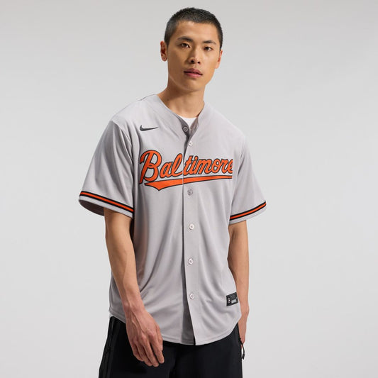 Baltimore Orioles Nike Road Replica Team Jersey - Gray MLB Team Jersey Baseball Fan Apparel