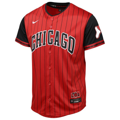 Chicago White Sox Youth 2025 City Connect Limited Jersey - Red/Black MLB Team Jersey Baseball Fan Apparel
