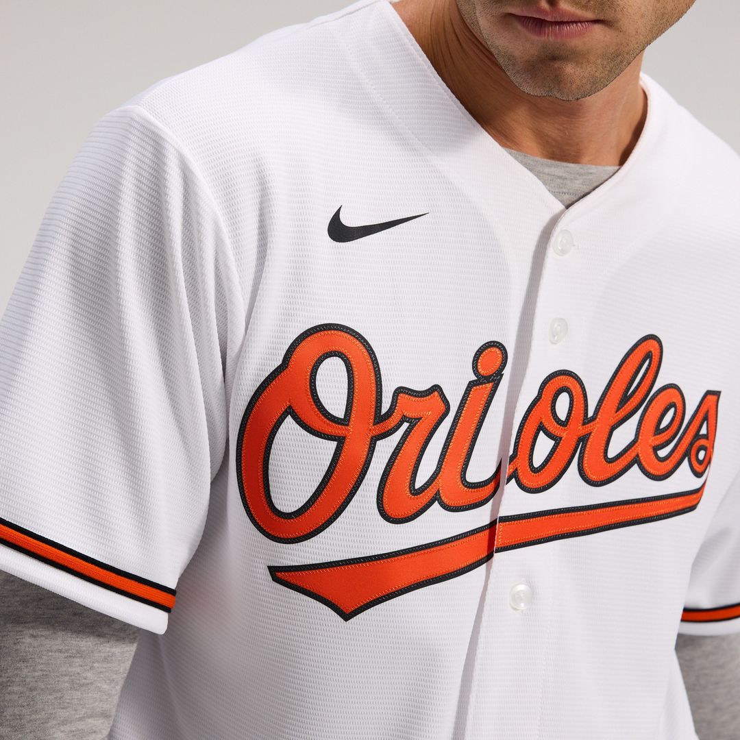 Baltimore Orioles Nike Road Replica Team Jersey - Gray MLB Team Jersey Baseball Fan Apparel