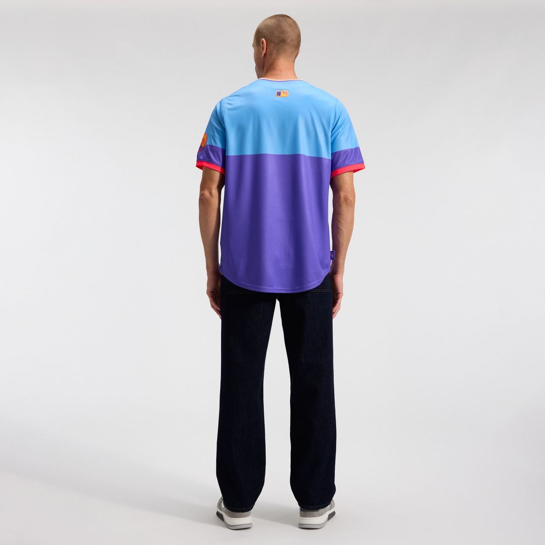 Colorado Rockies Nike 2025 City Connect Limited Jersey - Purple/Light Blue MLB Team Jersey Baseball Fan Apparel