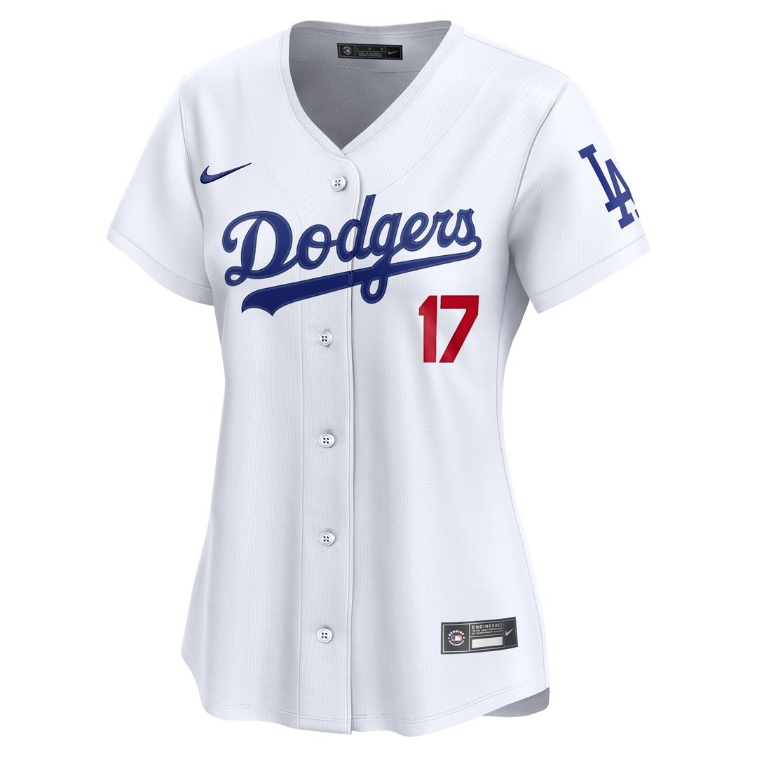 Los Angeles Dodgers Shohei Ohtani Nike Women's Home Limited Player Jersey - White MLB Team Jersey Baseball Fan Apparel