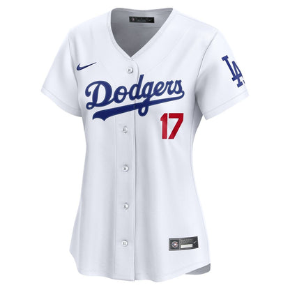 Los Angeles Dodgers Shohei Ohtani Nike Women's Home Limited Player Jersey - White MLB Team Jersey Baseball Fan Apparel