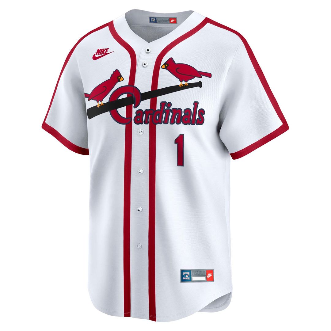 St. Louis Cardinals Ozzie Smith Nike Throwback Cooperstown Limited Jersey - Blue MLB Team Jersey Baseball Fan Apparel