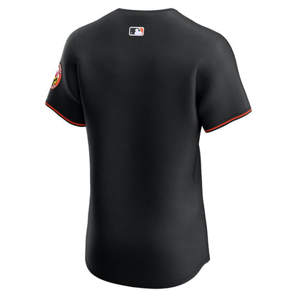 Baltimore Orioles Nike Alternate Elite Jersey - Black MLB Team Jersey Baseball Fan Apparel