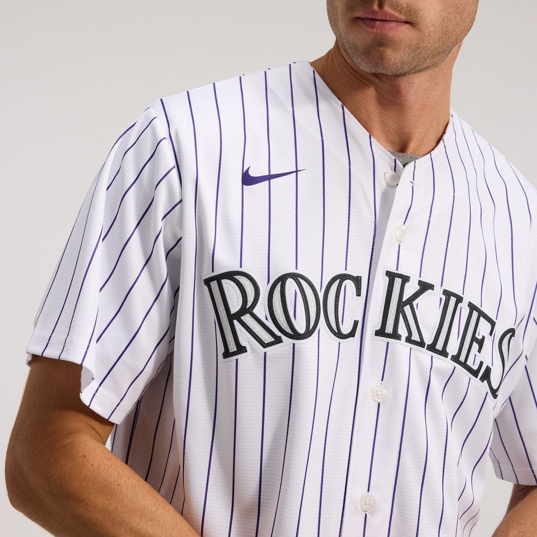 Colorado Rockies Nike Alternate Replica Team Jersey - Purple MLB Team Jersey Baseball Fan Apparel
