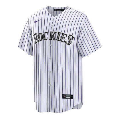 Colorado Rockies Ryan Ritter Nike Home Replica Jersey - White MLB Team Jersey Baseball Fan Apparel