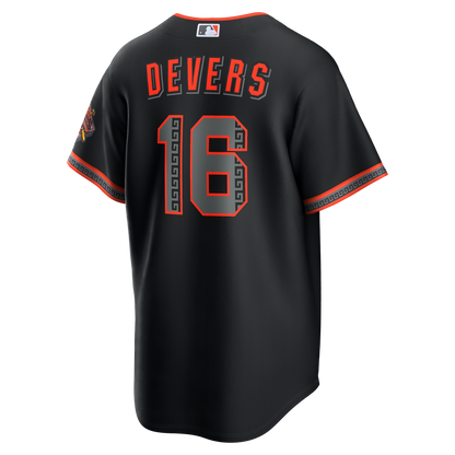 San Francisco Giants Rafael Devers Nike Alternate Stadium Jersey - Black MLB Team Jersey Baseball Fan Apparel