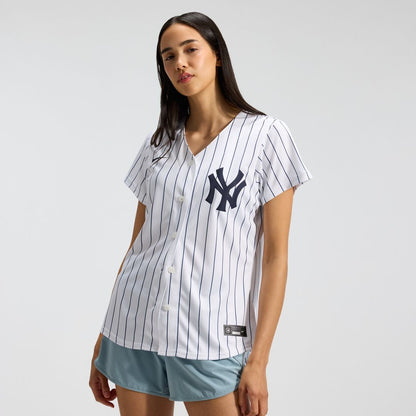 New York Yankees Nike Women's Home Replica Team Jersey - White MLB Team Jersey Baseball Fan Apparel