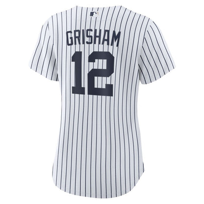 New York Yankees Trent Grisham Nike Women's Home Replica Jersey - White MLB Team Jersey Baseball Fan Apparel
