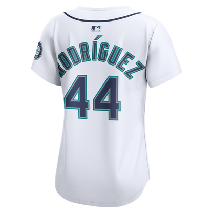 Seattle Mariners Julio Rodríguez Nike Women's Home Limited Jersey - White MLB Team Jersey Baseball Fan Apparel