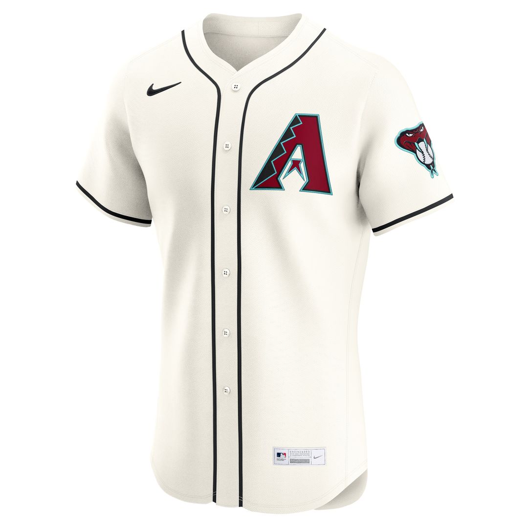 Arizona Diamondbacks Ketel Marte Nike Home Elite Jersey - Cream MLB Team Jersey Baseball Fan Apparel