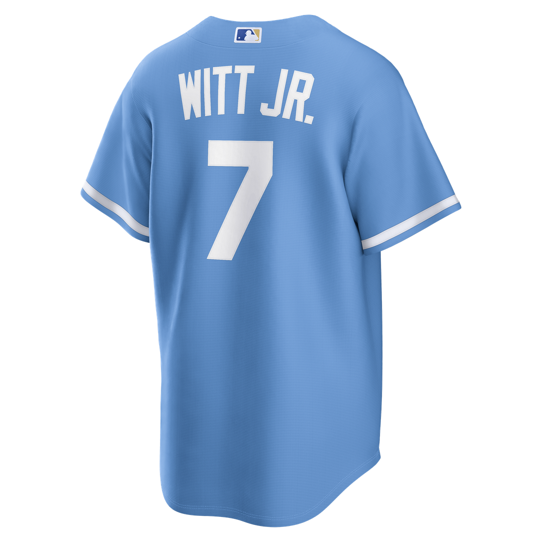 Kansas City Royals Bobby Witt Jr. Nike Road Replica Jersey - Gray MLB Team Jersey Baseball Fan Apparel