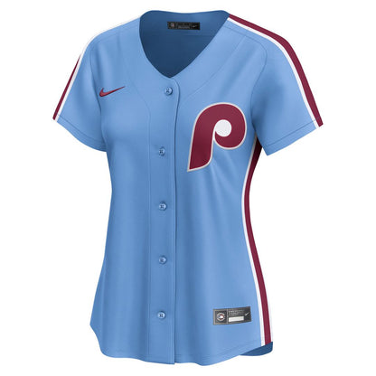 Philadelphia Phillies Nike Women's Alternate Limited Jersey - Light Blue MLB Team Jersey Baseball Fan Apparel