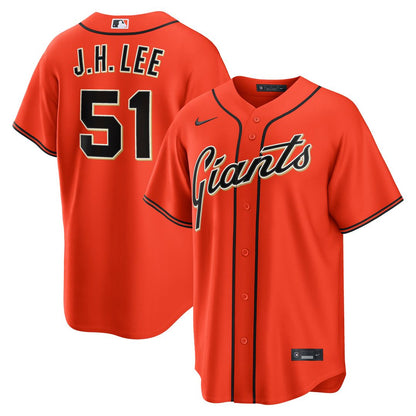 San Francisco Giants Jung Hoo Lee Nike Road Replica Jersey - Gray MLB Team Jersey Baseball Fan Apparel