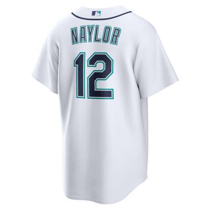 Seattle Mariners Josh Naylor Nike Home Replica Jersey - White MLB Team Jersey Baseball Fan Apparel