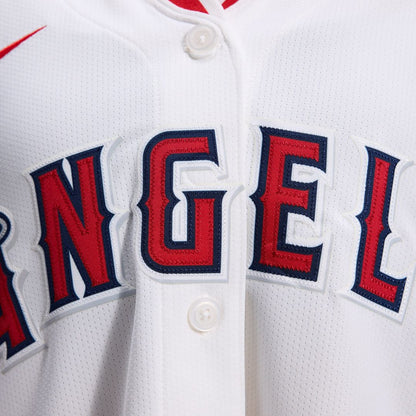 Los Angeles Angels Nike Women's Home Limited Jersey - White MLB Team Jersey Baseball Fan Apparel