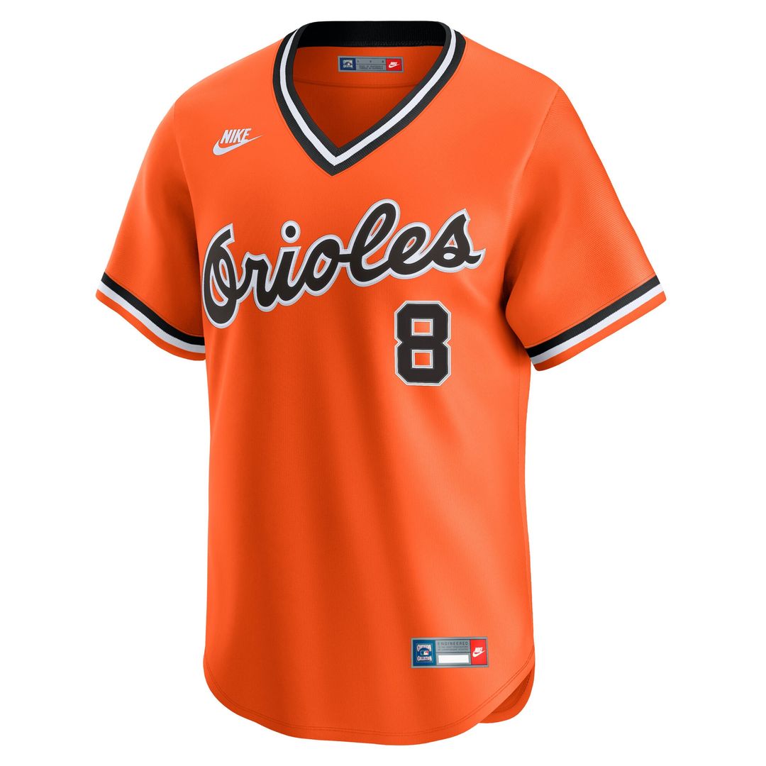 Baltimore Orioles Cal Ripken Sr. Nike Throwback Cooperstown Limited Jersey - Orange MLB Team Jersey Baseball Fan Apparel