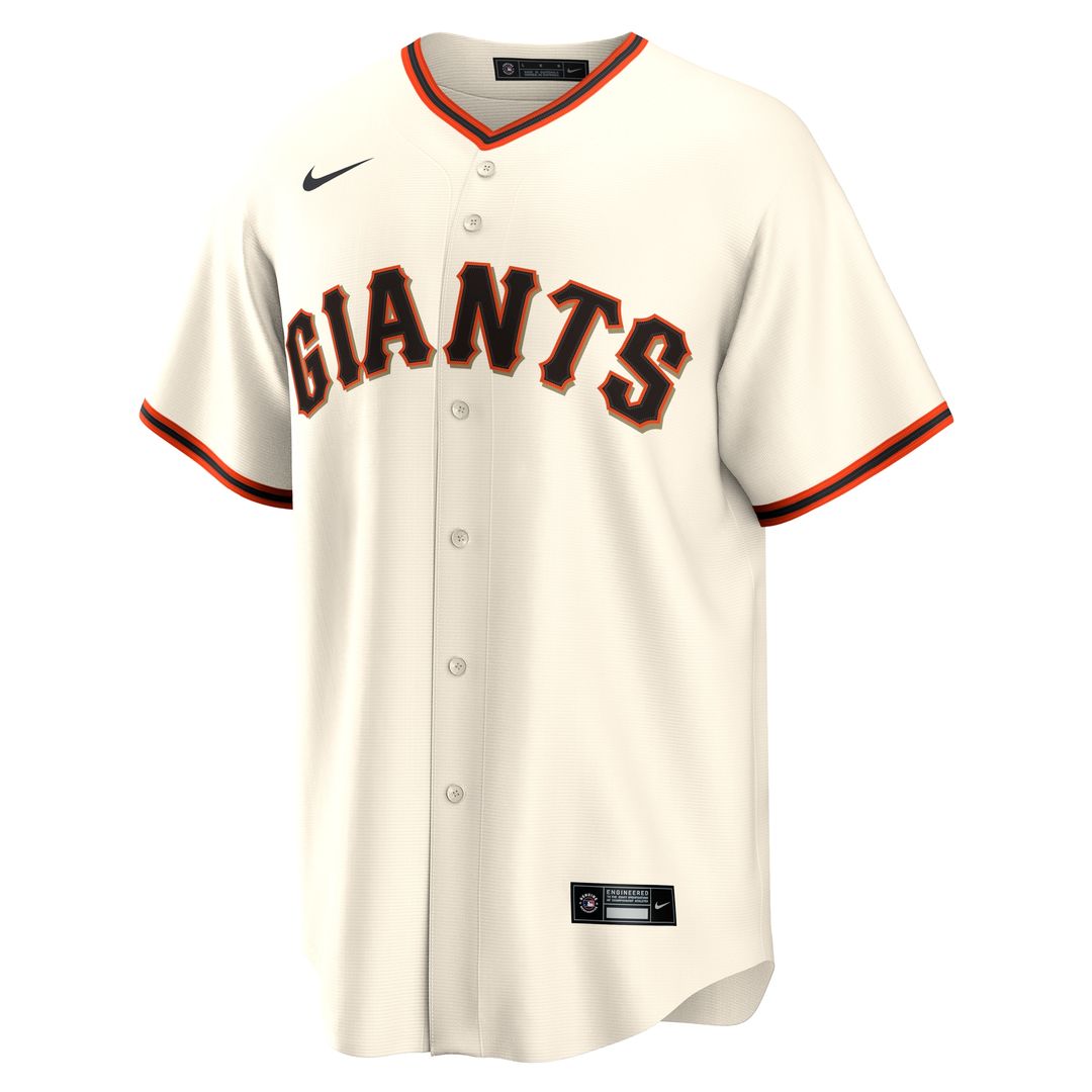 San Francisco Giants Willy Adames Nike Home Replica Jersey - Cream MLB Team Jersey Baseball Fan Apparel