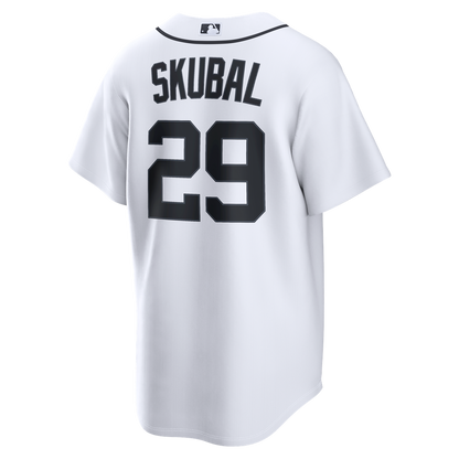 Detroit Tigers Tarik Skubal Nike Home Replica Jersey - White MLB Team Jersey Baseball Fan Apparel