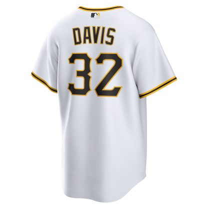 Pittsburgh Pirates Henry Davis Nike Home Replica Jersey - White MLB Team Jersey Baseball Fan Apparel