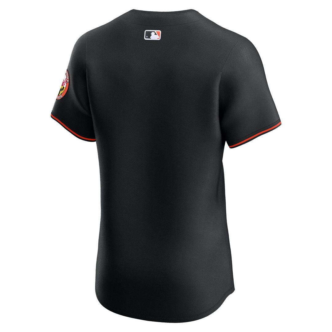 Baltimore Orioles Nike Alternate 2 Elite Jersey - Orange MLB Team Jersey Baseball Fan Apparel