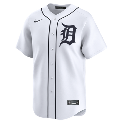 Detroit Tigers Tarik Skubal Nike Home Limited Player Jersey - White MLB Team Jersey Baseball Fan Apparel