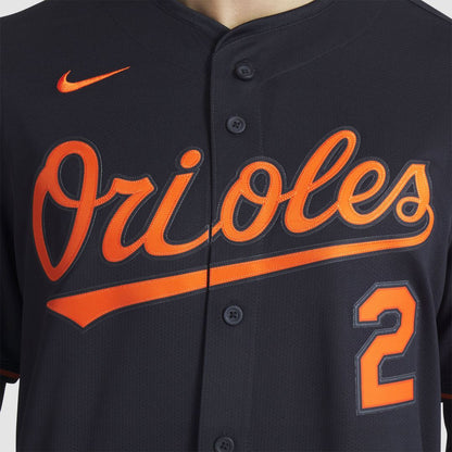 Baltimore Orioles Gunnar Henderson Nike Alternate Limited Player Jersey - Black MLB Team Jersey Baseball Fan Apparel