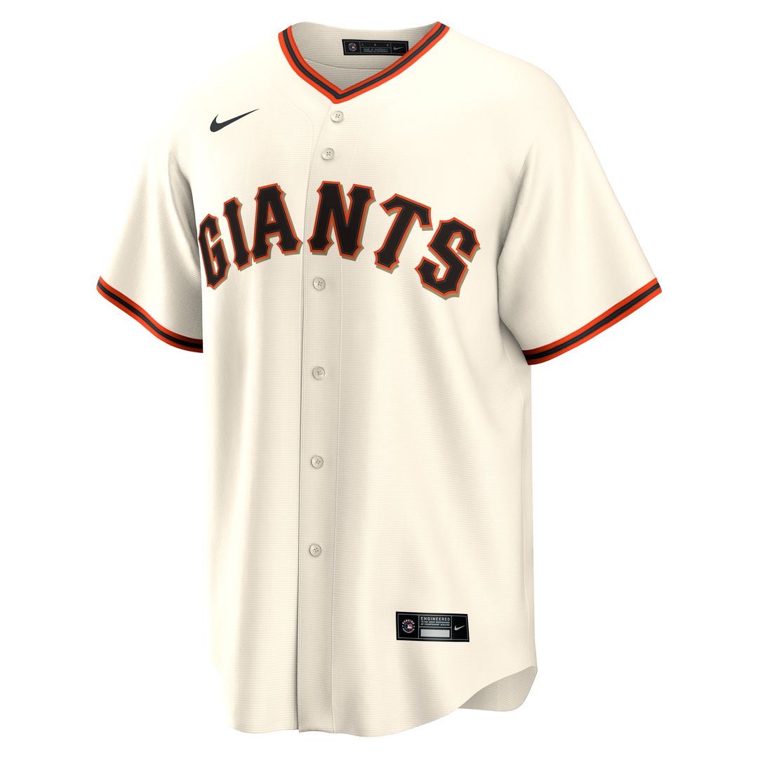 San Francisco Giants Patrick Bailey Nike Home Replica Jersey - Cream MLB Team Jersey Baseball Fan Apparel
