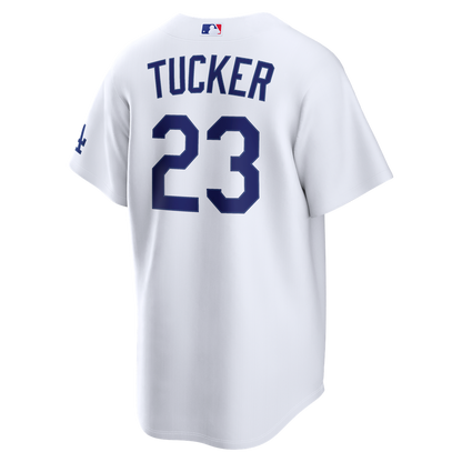 Los Angeles Dodgers Kyle Tucker Nike Home Stadium Jersey - White MLB Team Jersey Baseball Fan Apparel