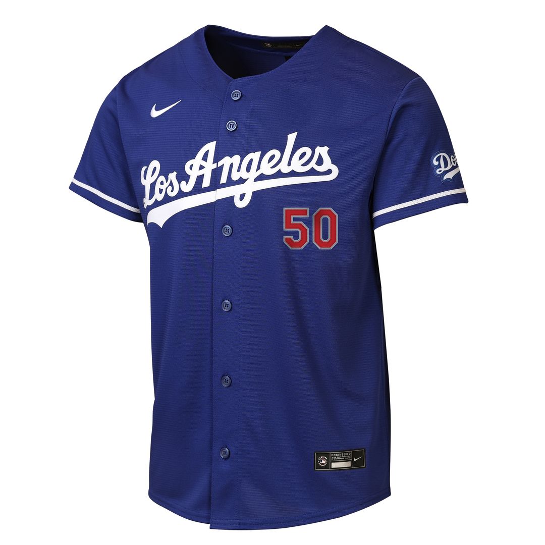 Los Angeles Dodgers Mookie Betts Nike Youth Home Stadium Jersey - White MLB Team Jersey Baseball Fan Apparel