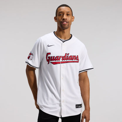 Cleveland Guardians Jose Ramirez Nike Home Limited Player Jersey - White MLB Team Jersey Baseball Fan Apparel