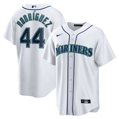 Seattle Mariners Julio Rodriguez Nike Home Replica Player Jersey - White MLB Team Jersey Baseball Fan Apparel