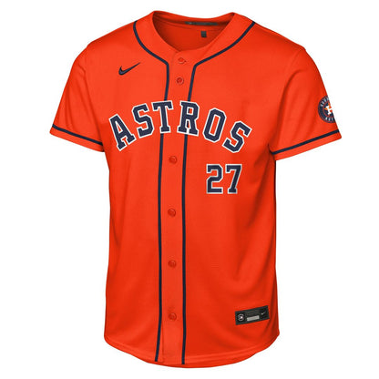 Houston Astros Jose Altuve Nike Youth Home Stadium Jersey - White MLB Team Jersey Baseball Fan Apparel