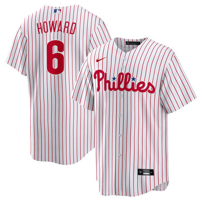 Philadelphia Phillies Ryan Howard Nike Replica Player Jersey - White MLB Team Jersey Baseball Fan Apparel