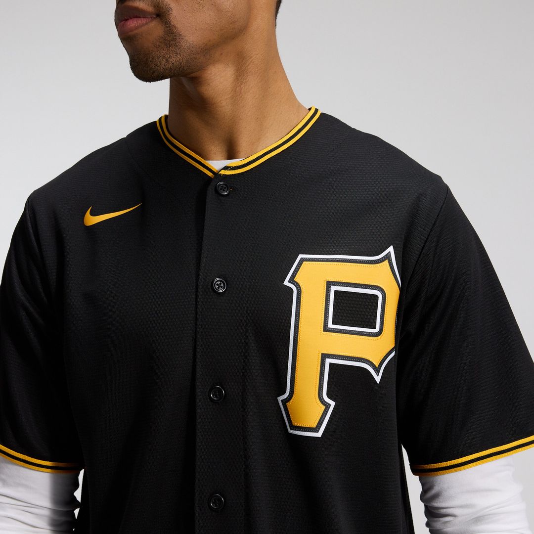 Pittsburgh Pirates Nike Home Replica Team Jersey - White MLB Team Jersey Baseball Fan Apparel