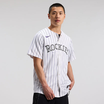 Colorado Rockies Nike Alternate Limited Jersey - Purple MLB Team Jersey Baseball Fan Apparel