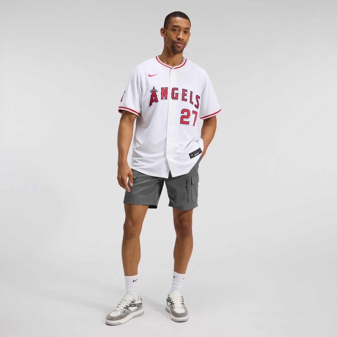 Los Angeles Angels Mike Trout Nike Home Limited Player Jersey - White MLB Team Jersey Baseball Fan Apparel