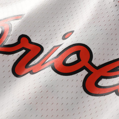 Baltimore Orioles Cal Ripken Jr. Mitchell & Ness Authentic Batting Practice Jersey - White MLB Team Jersey Baseball Fan Apparel